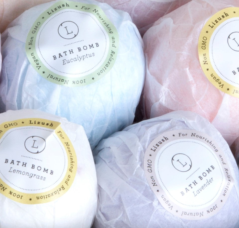 11 Bath Bombs Gift Box + one Free Bomb to make 12 !! by Lizush
