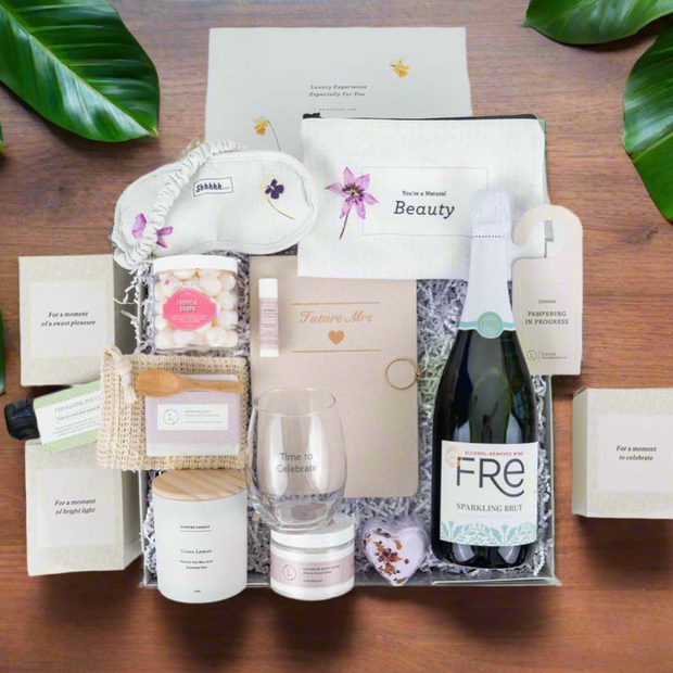 Bride to be gift box, Bridal shower gift basket by Lizush