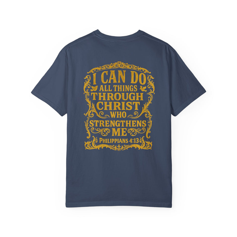Inspirational Christian T-Shirt, Faith-Based Wear, Unisex Apparel, Motivational Quote Top, Scripture Inspired Fashion