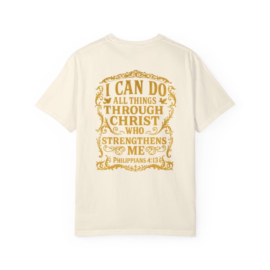 Inspirational Christian T-Shirt, Faith-Based Wear, Unisex Apparel, Motivational Quote Top, Scripture Inspired Fashion