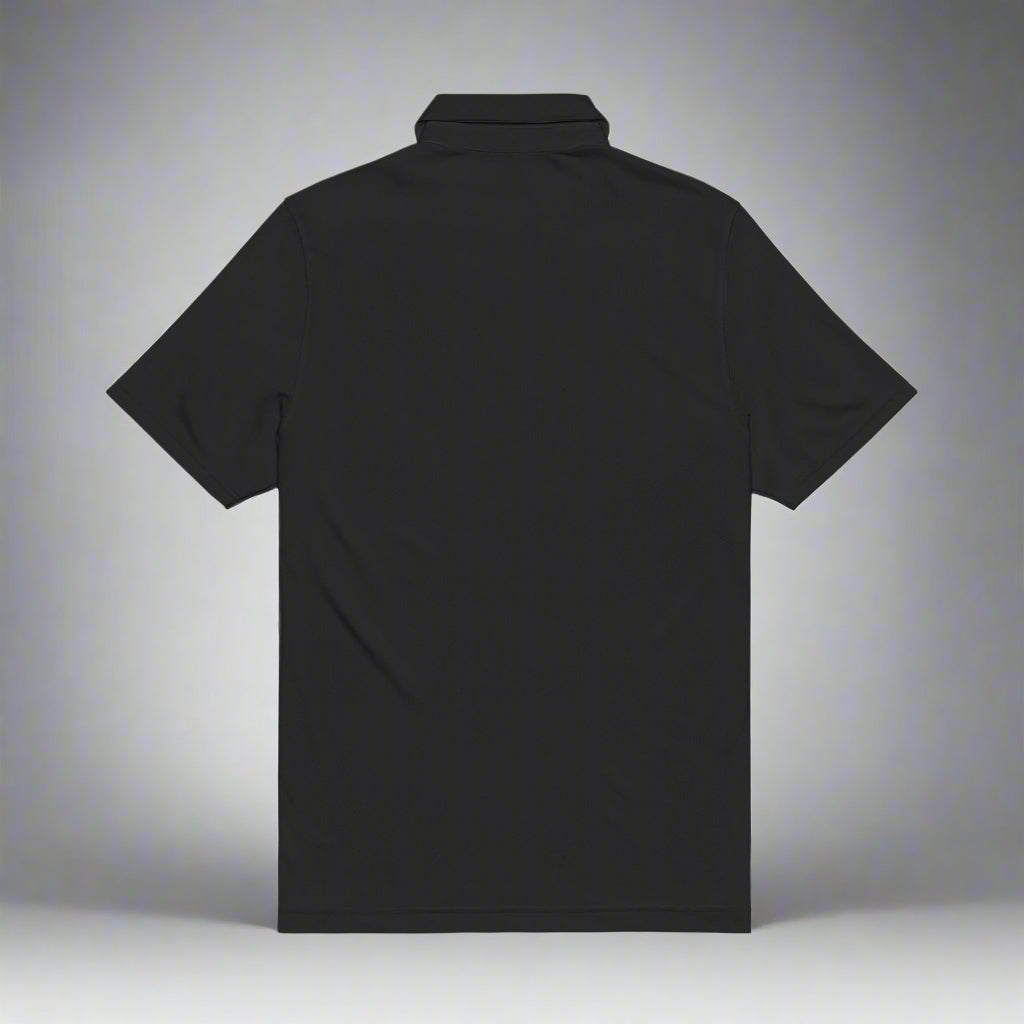 Urban Halo Men's Polo Shirt - Performance Comfort with Embroidered Wings