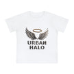 Urban Halo Baby Short Sleeve T-Shirt, Cute Baby Tee, Angel Wings Design, Infant Gift, Baby Shower, Celebration Outfit