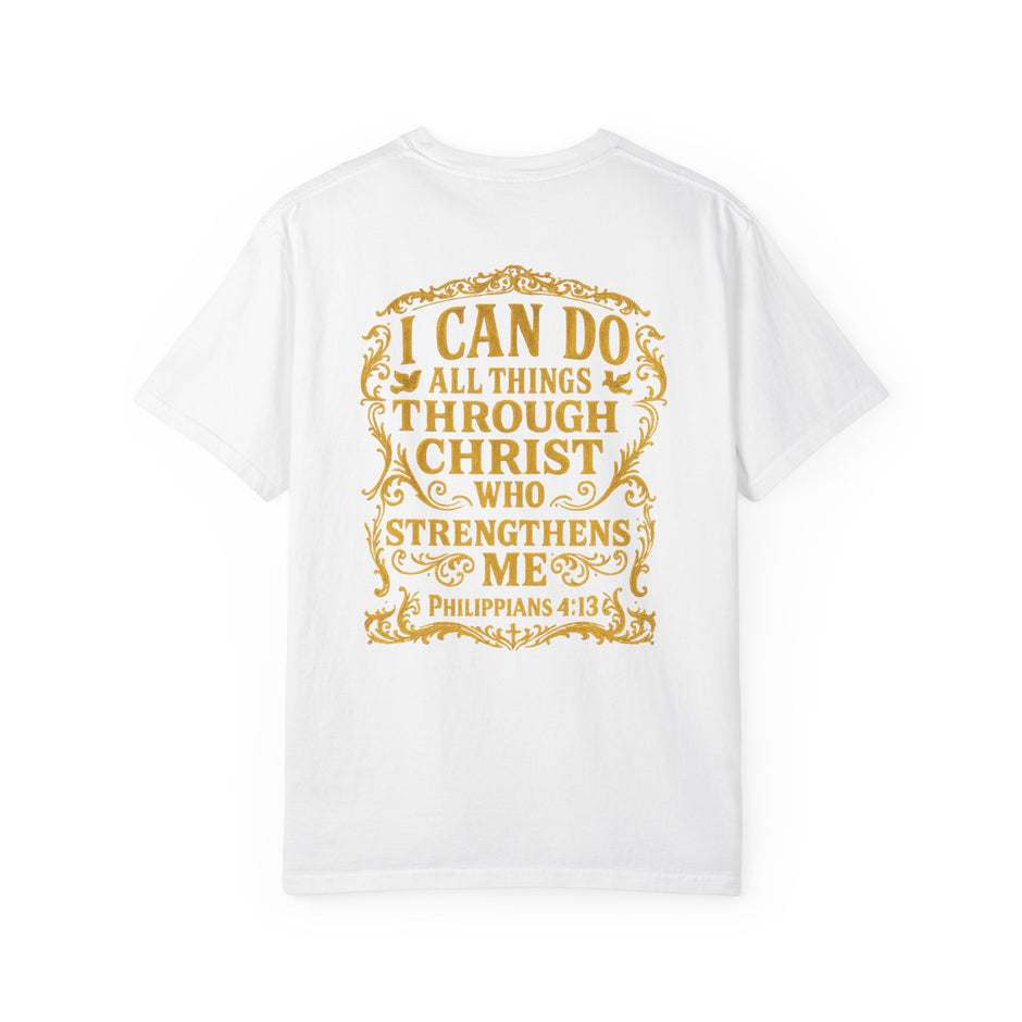 Inspirational Christian T-Shirt, Faith-Based Wear, Unisex Apparel, Motivational Quote Top, Scripture Inspired Fashion