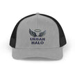 Urban Halo Snapback Trucker Cap - Casual Style, Adjustable Fit, Perfect for Summer, Festivals, Outdoor Adventures, Gift Idea