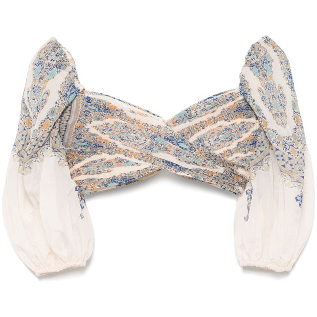 Zimmermann Zimmermann Zimmerman pleated design top