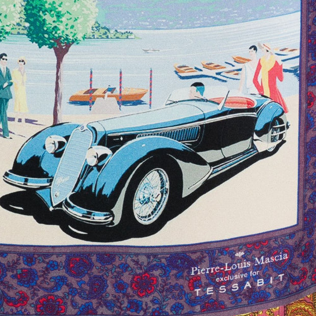 032C 032C Pierre Louis Mascia silk printed scarf