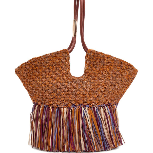 Zimmermann Zimmermann Zimmerman Goldentime Medium Fringe Tote