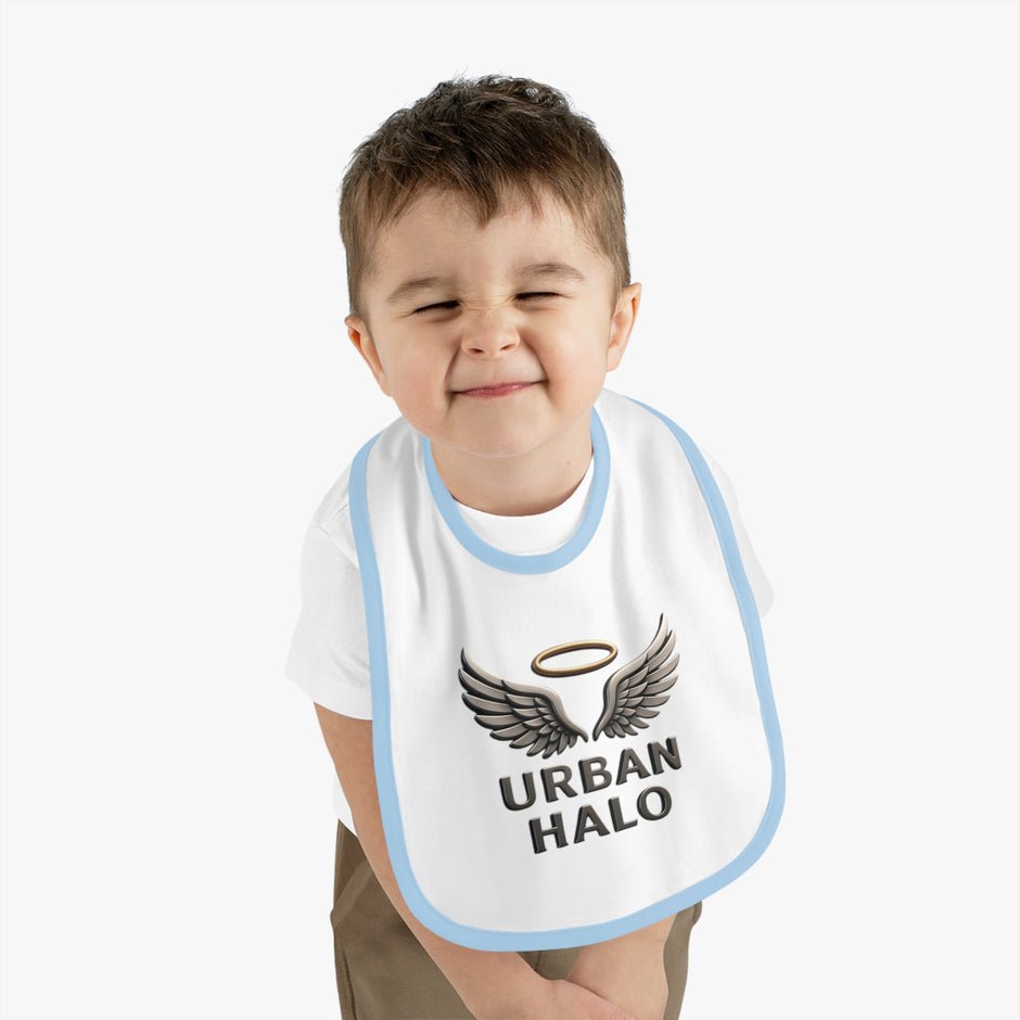 Urban Halo Baby Bib - Winged Design for Adorable Mealtime Moments