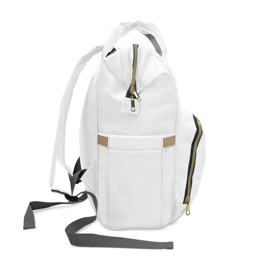 Stylish Multifunctional Diaper Backpack - Urban Halo Design for Modern Parents