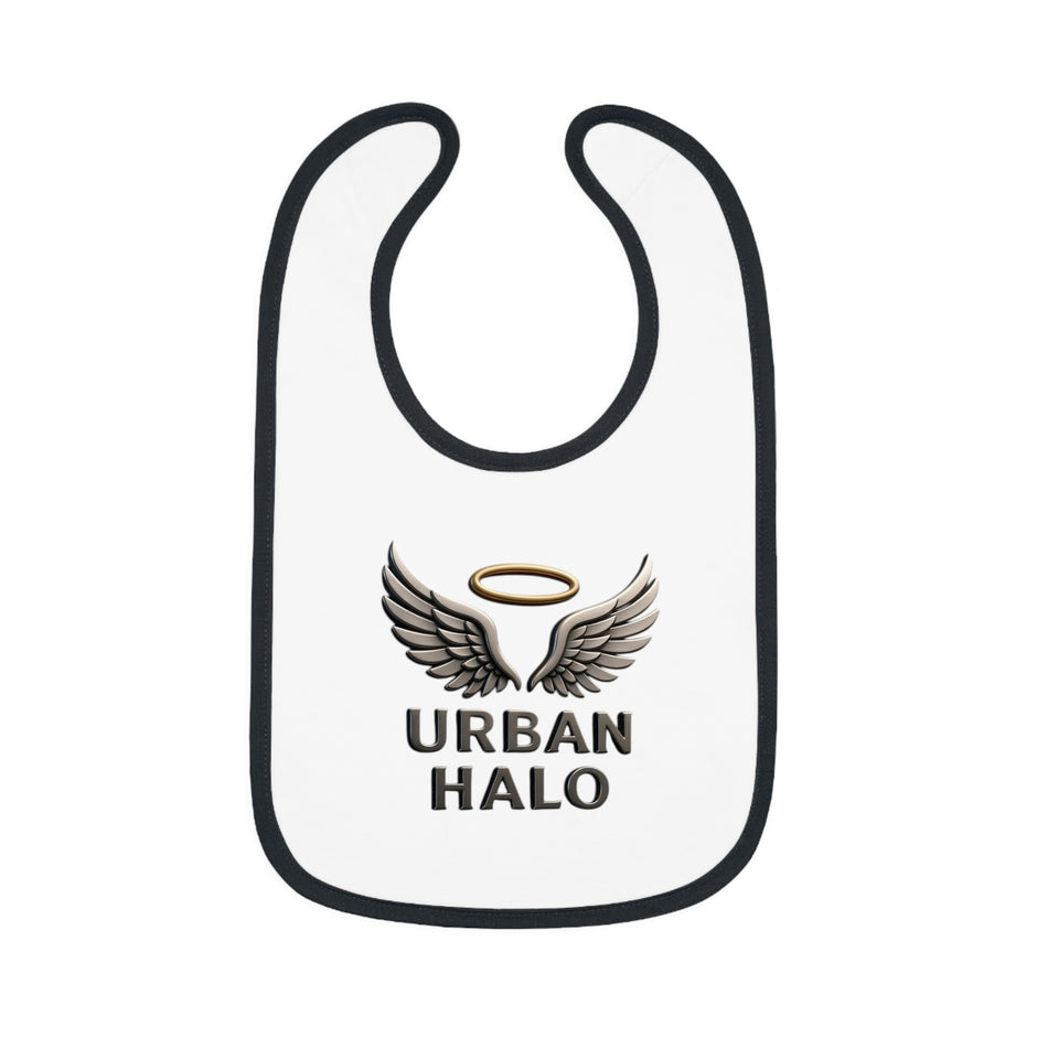 Urban Halo Baby Bib - Winged Design for Adorable Mealtime Moments