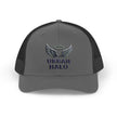 Urban Halo Snapback Trucker Cap - Casual Style, Adjustable Fit, Perfect for Summer, Festivals, Outdoor Adventures, Gift Idea