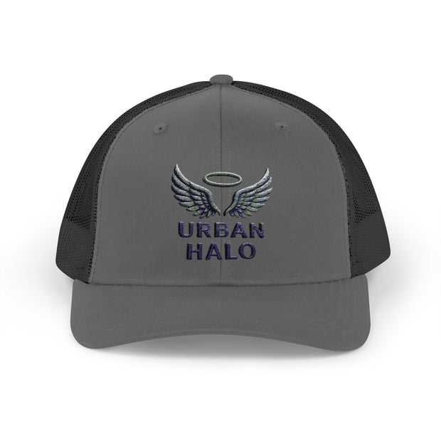 Urban Halo Snapback Trucker Cap - Casual Style, Adjustable Fit, Perfect for Summer, Festivals, Outdoor Adventures, Gift Idea