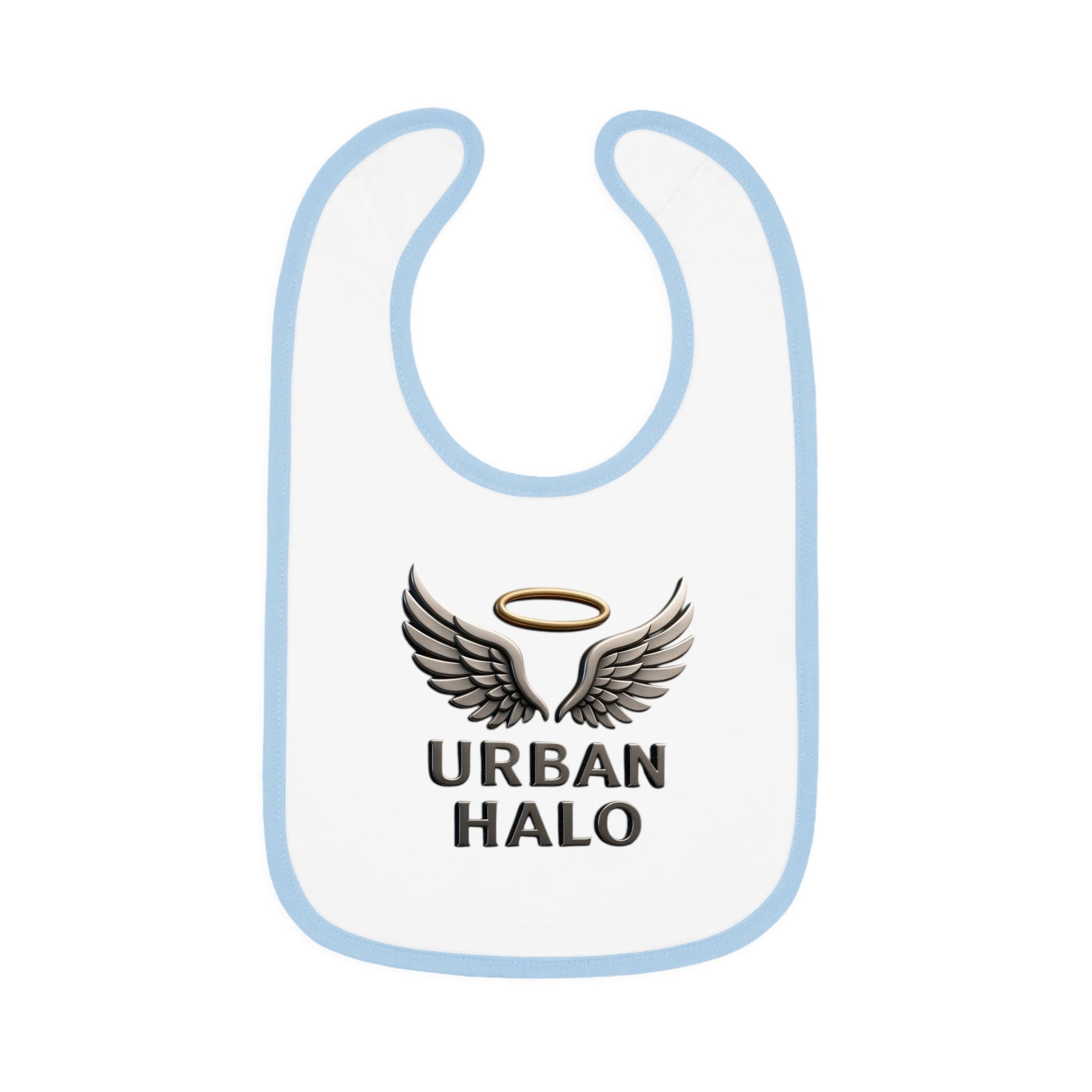 Urban Halo Baby Bib - Winged Design for Adorable Mealtime Moments