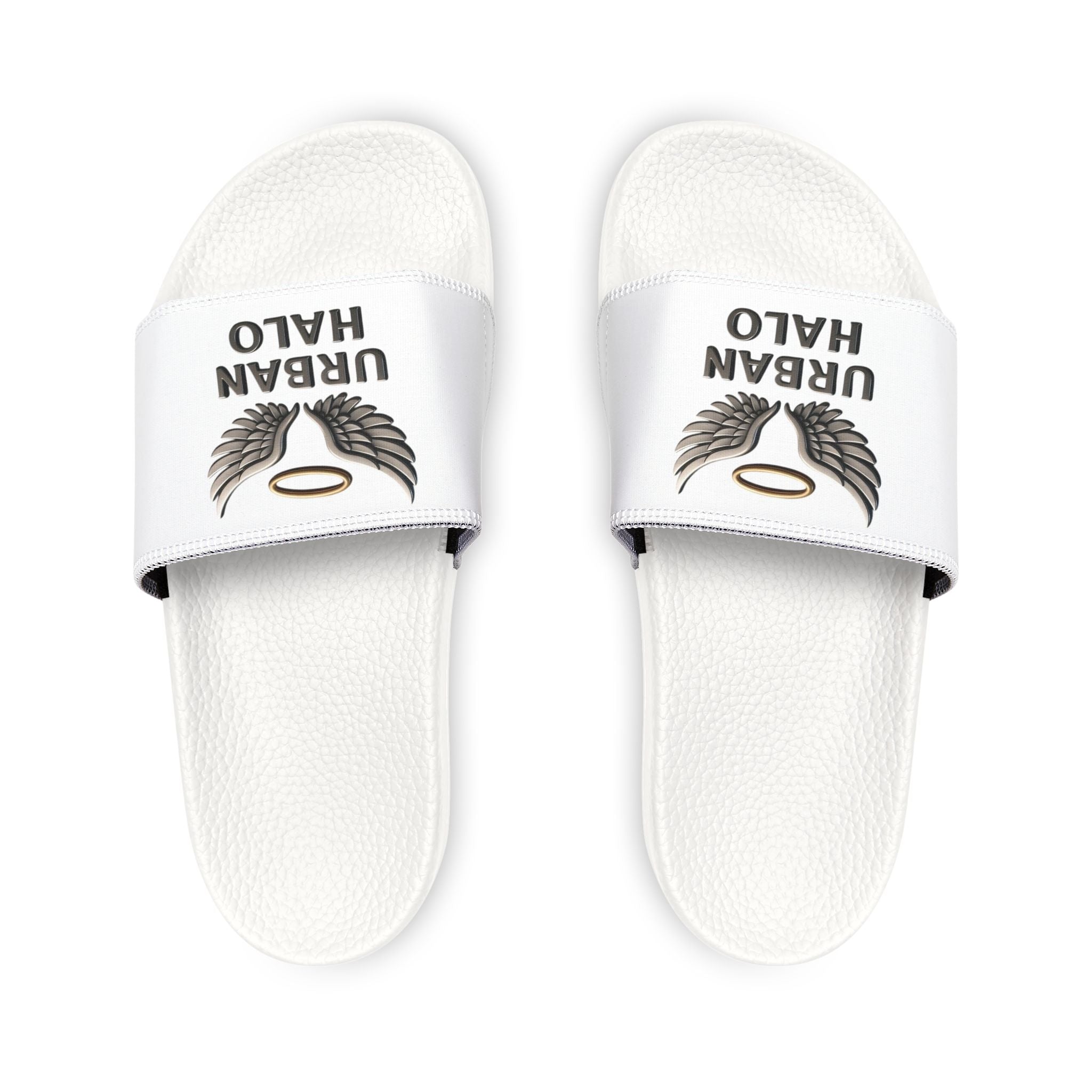 Urban Halo Men's Sandals - Stylish Slip-On Footwear for Summer, Vacation, Beachwear, Casual Outings, Comfortable Fashion