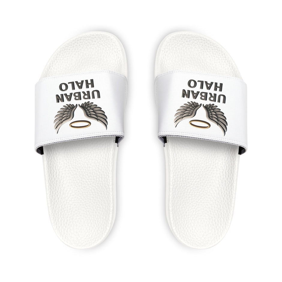 Urban Halo Men's Sandals - Stylish Slip-On Footwear for Summer, Vacation, Beachwear, Casual Outings, Comfortable Fashion