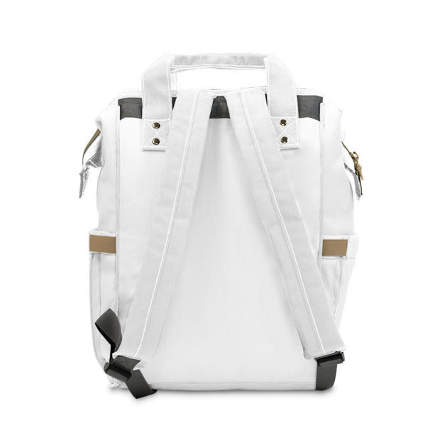 Stylish Multifunctional Diaper Backpack - Urban Halo Design for Modern Parents
