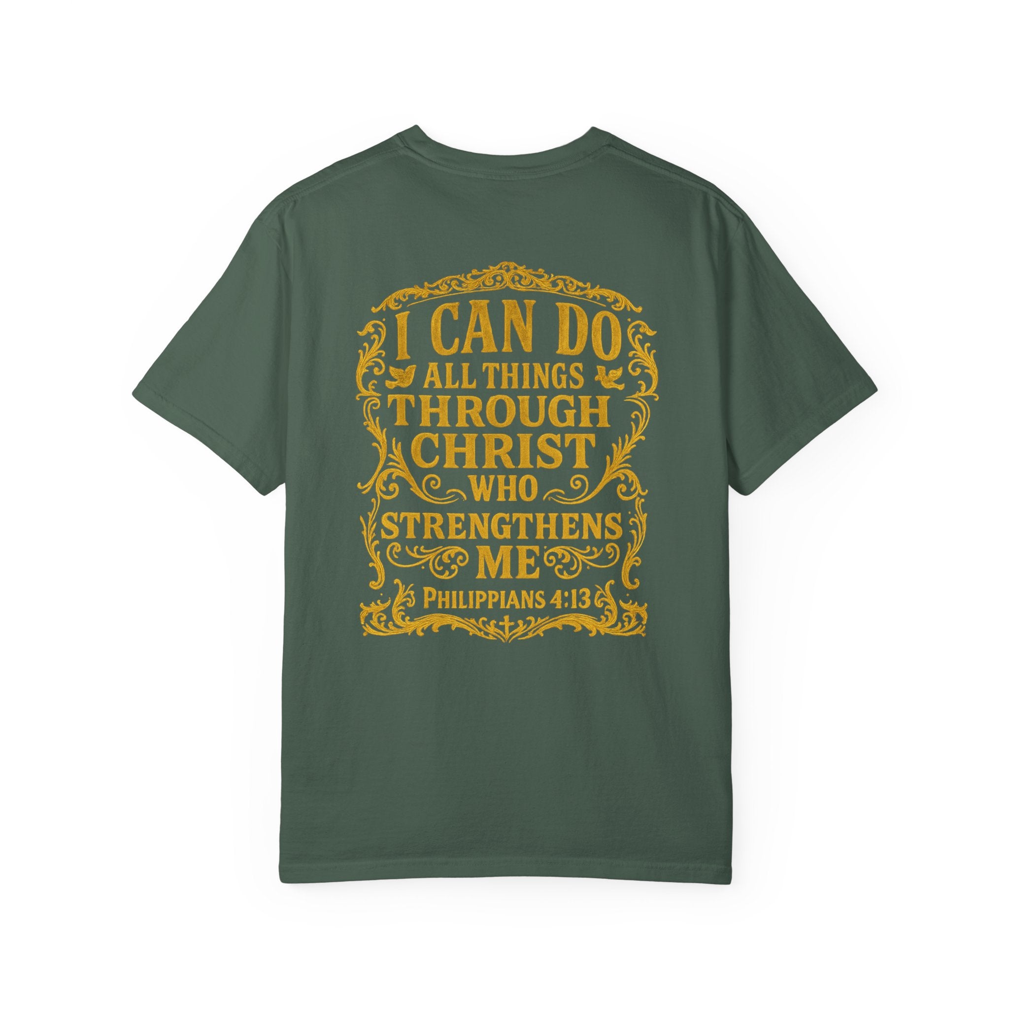 Inspirational Christian T-Shirt, Faith-Based Wear, Unisex Apparel, Motivational Quote Top, Scripture Inspired Fashion