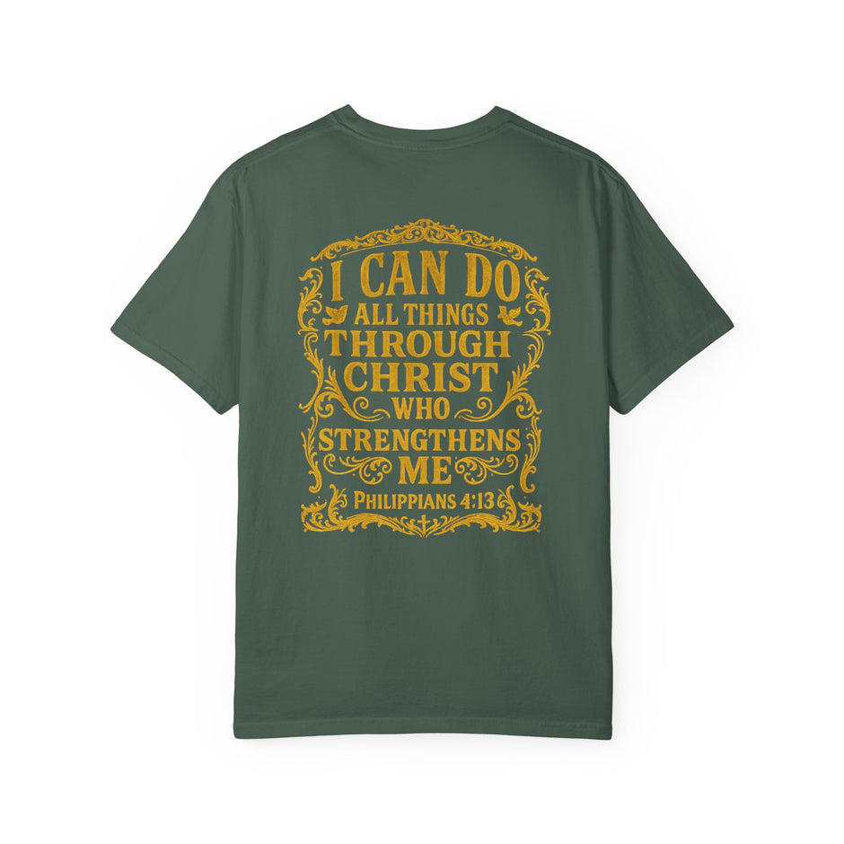 Inspirational Christian T-Shirt, Faith-Based Wear, Unisex Apparel, Motivational Quote Top, Scripture Inspired Fashion