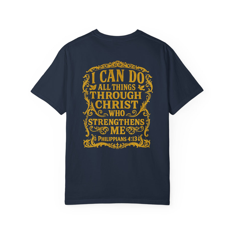 Inspirational Christian T-Shirt, Faith-Based Wear, Unisex Apparel, Motivational Quote Top, Scripture Inspired Fashion