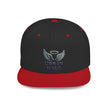 Urban Halo Flat Bill Snapback Hat - Stylish Embroidered Cap for Trendsetters