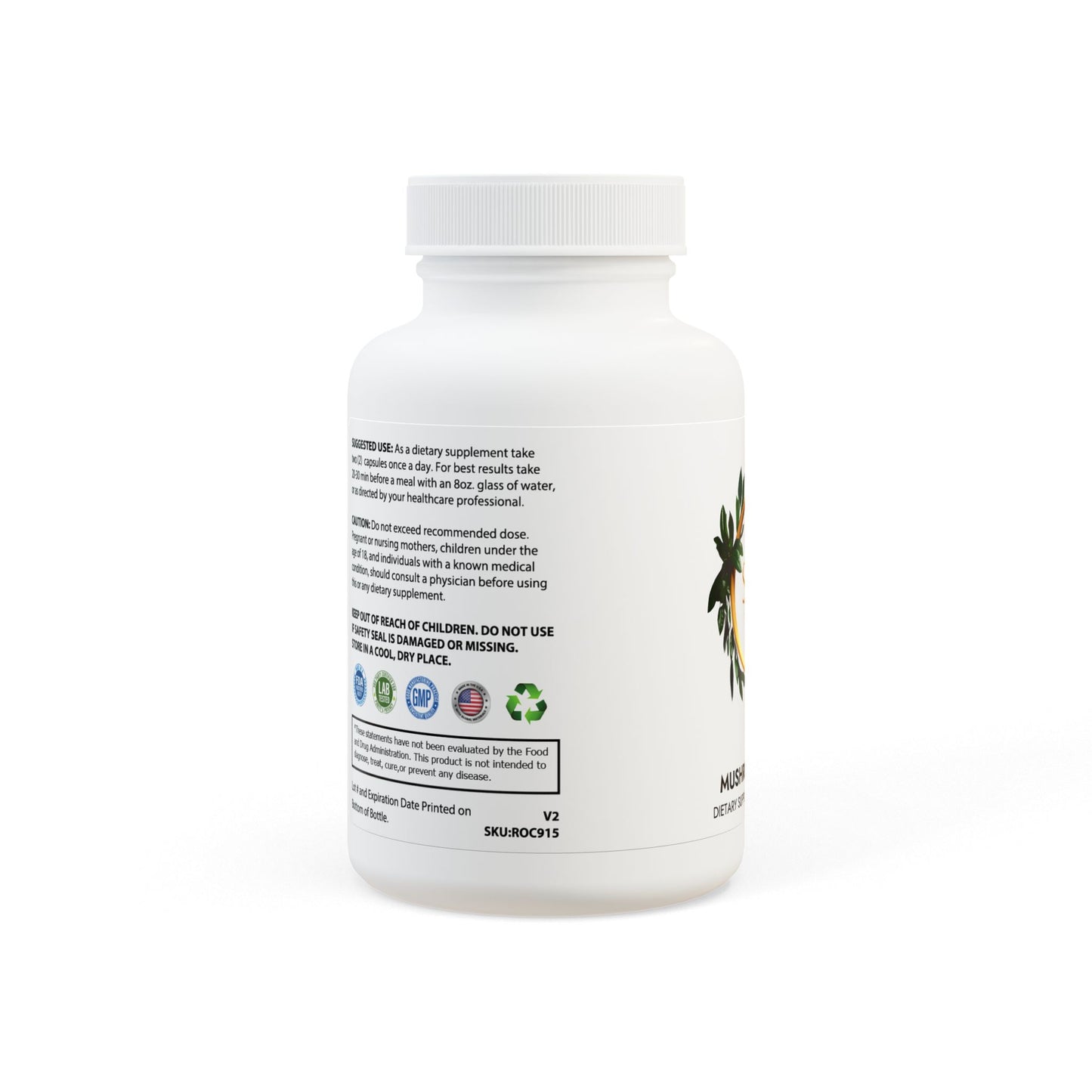 Mushroom Blend Supplement (60 Capsules)