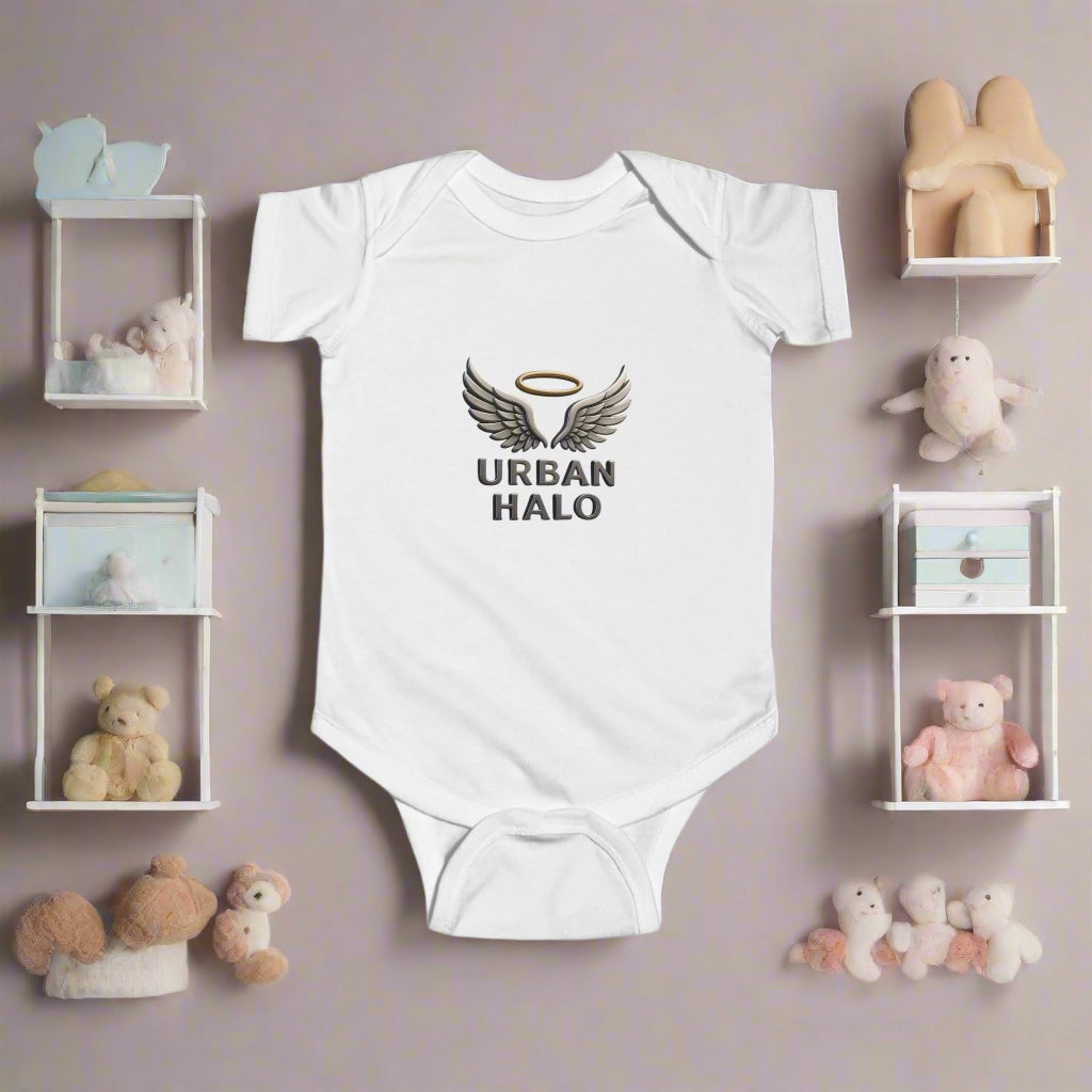 Urban Halo Infant Bodysuit - Cute Baby Wing Design