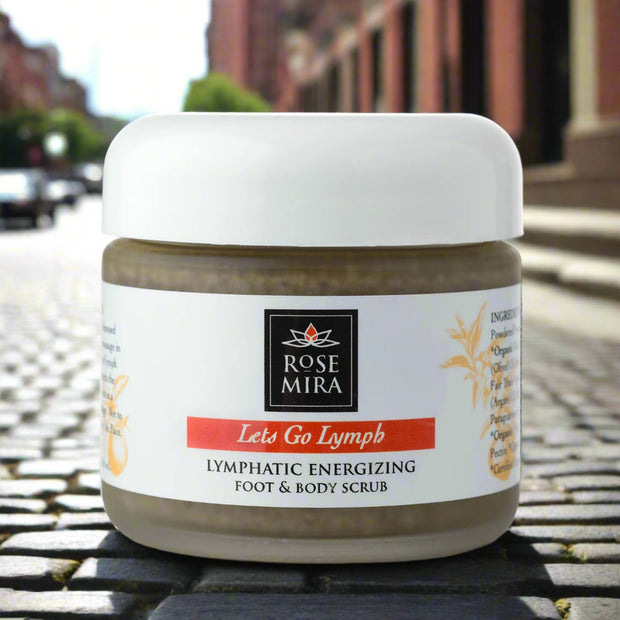 Lets Go Lymph- Lymphatic Energizer & Foot Scrub