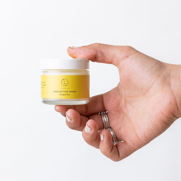 Natural Body Cream, Shea Butter Body Cream, Grapefruit body cream, Natural body lotion, Nourishing body cream for dry and normal skin - lizush