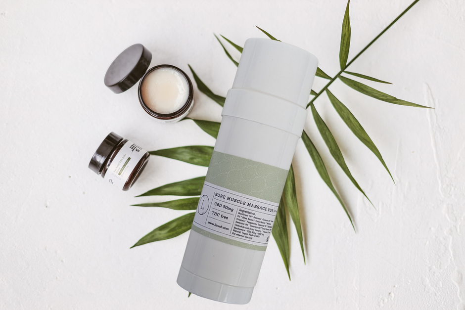 CBD - Muscle Rescue Balm - Stocking Stuffer for men, dad, athlete, runner Gift for men, Arnica Muscle mend sports idea, yoga, soccer, holiday gift (THC free) by Lizush