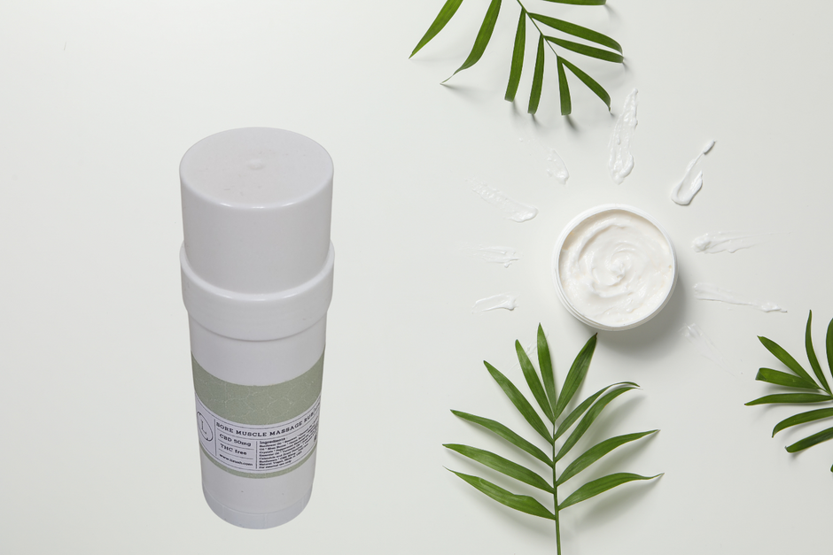 CBD - Muscle Rescue Balm - Stocking Stuffer for men, dad, athlete, runner Gift for men, Arnica Muscle mend sports idea, yoga, soccer, holiday gift (THC free) by Lizush