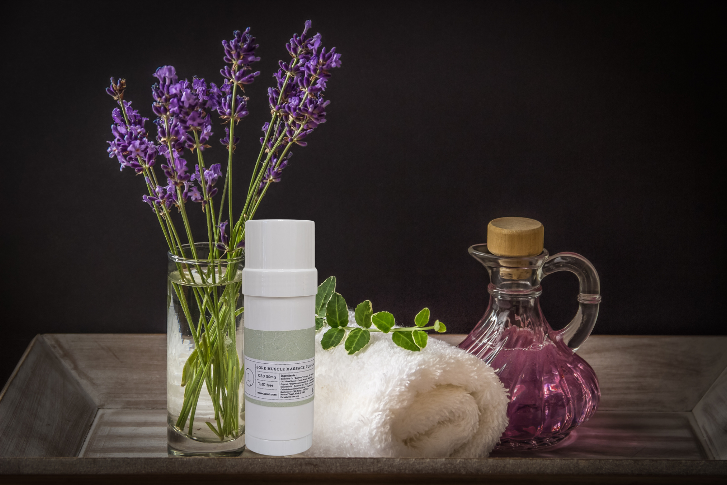 CBD - Muscle Rescue Balm - Stocking Stuffer for men, dad, athlete, runner Gift for men, Arnica Muscle mend sports idea, yoga, soccer, holiday gift (THC free) by Lizush