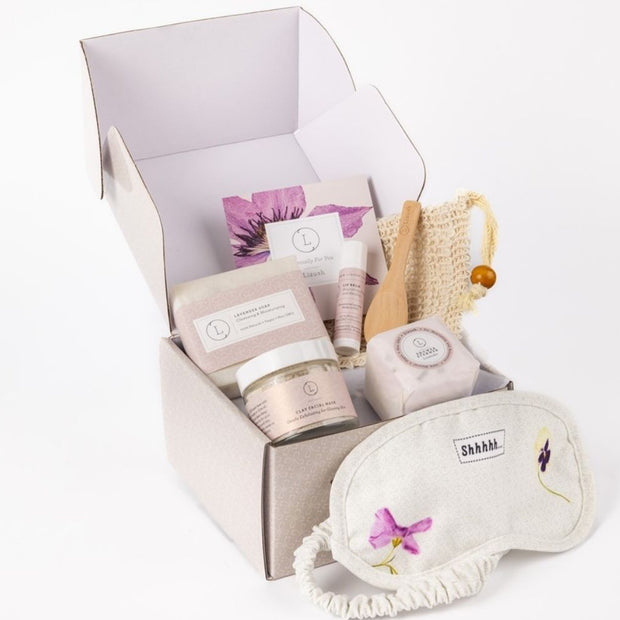 All Natural Lavender Skin Care Gift Box