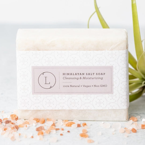 Himalayan Salt Soap Bar, Natural Unscented Soap, Vegan Handmade Soap, Cold process soap, moisturizing soap bar, natural soap bar, lizush