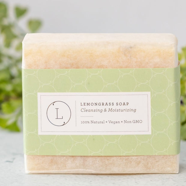 Lemongrass Natural Soap Bar, Handmade Body Soap Gift, Cold process soap, moisturizing soap bar, natural soap bar, lizush