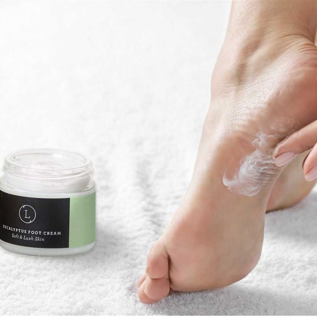 Foot cream, Shea Butter Foot Cream, Eucalyptus foot cream, nourishing foot cream - lizush