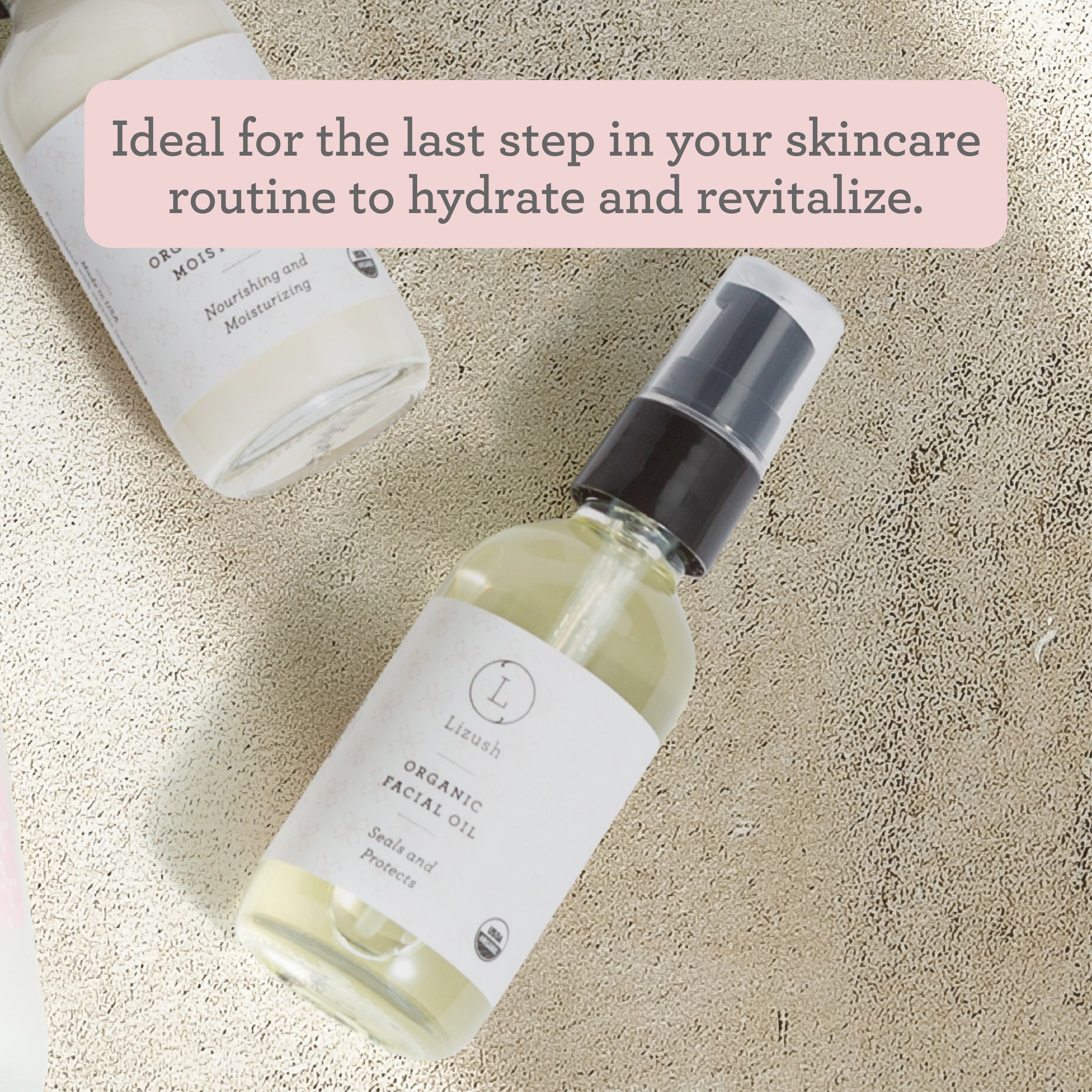 ORGANIC FACIAL OIL Seals and Protects by Lizush