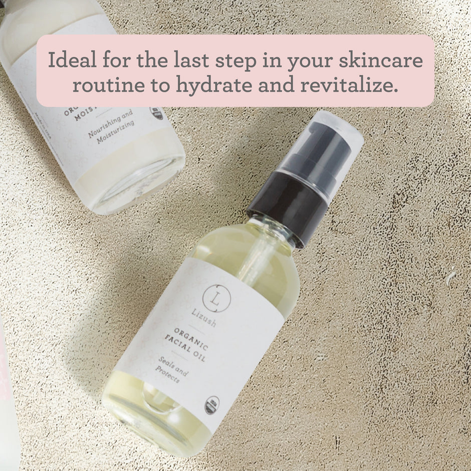 ORGANIC FACIAL OIL Seals and Protects by Lizush