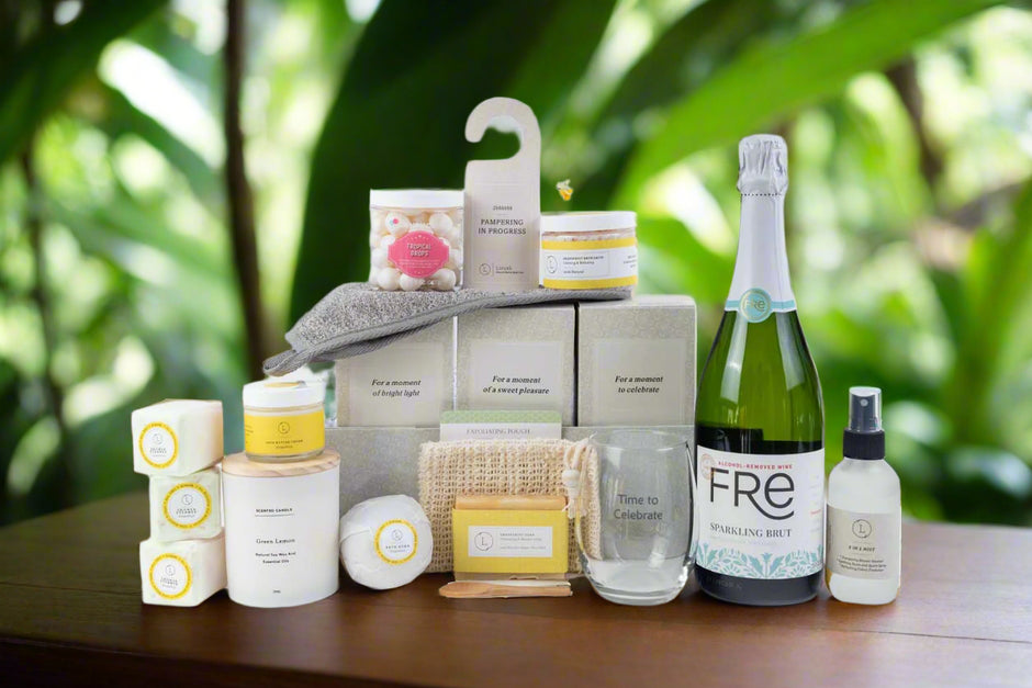 All Natural Bath & Body Congratulations Gift Basket