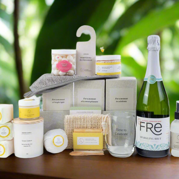 All Natural Bath & Body Congratulations Gift Basket