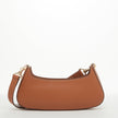SUSU Leather Baguette Bag Brown Purse 90s Small  Shoulder Bag Y2K  Underarm Bag Trendy Handbag