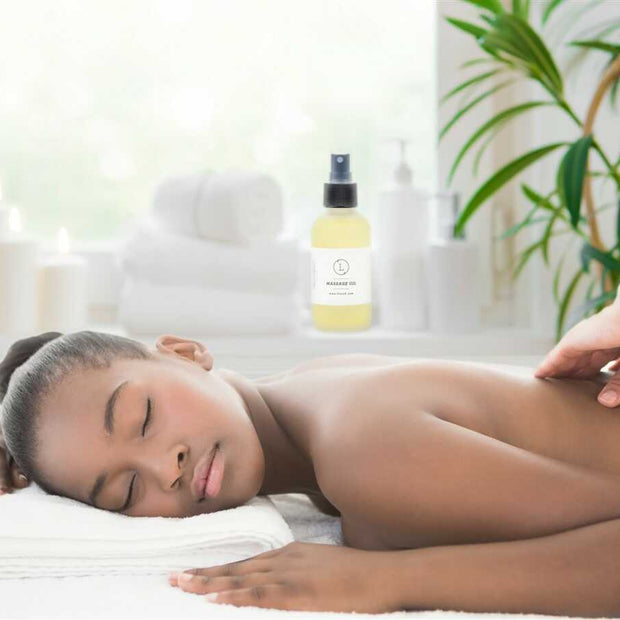 Eucalyptus Massage Oil from Lizush, Natural Relaxing Body Massage Oil, Spa Oil, Aromatherapy massage oil, 