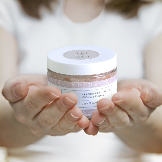 Bath Salt, Natural bath salt, Lavender Bath Salt Soak With Dead sea, Epsom and Himalayan salts, relaxing bath, bath time - lizush