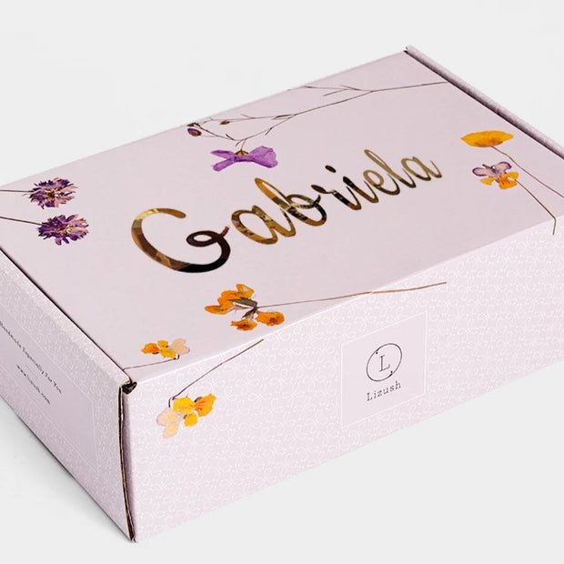 Bath Bomb and Shower Steamer Lizush All Natural Lavender Gift Box with - bath & body products by Lizush