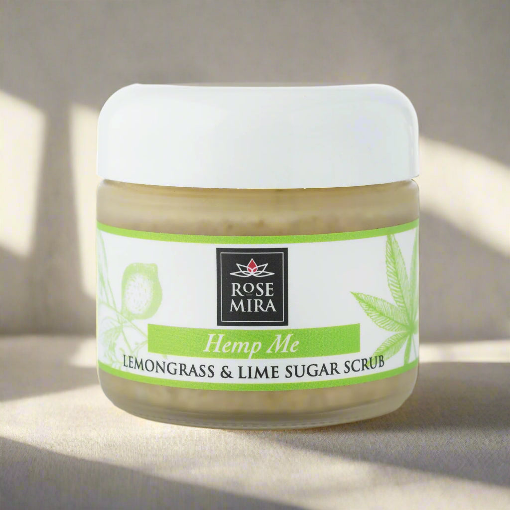 Hemp Me- Lemongrass & Lime Sugar Body Scrub