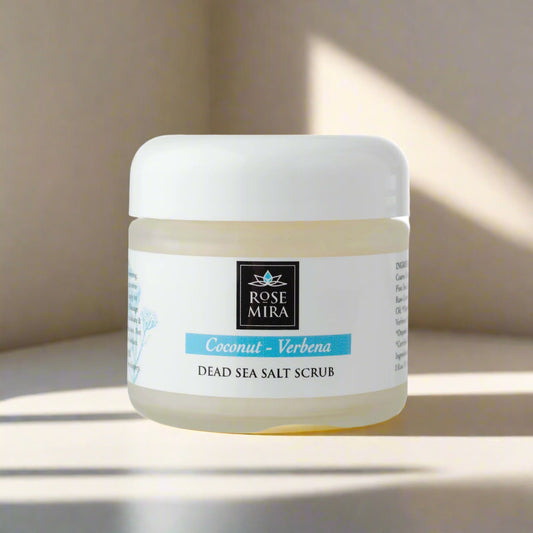 Coconut Verbena Dead Sea Salt Body Scrub