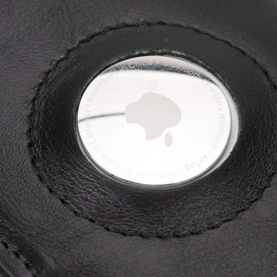 Douglas Genuine Leather Pop-Up Wallet with AirTag Slot - RFID Blocking