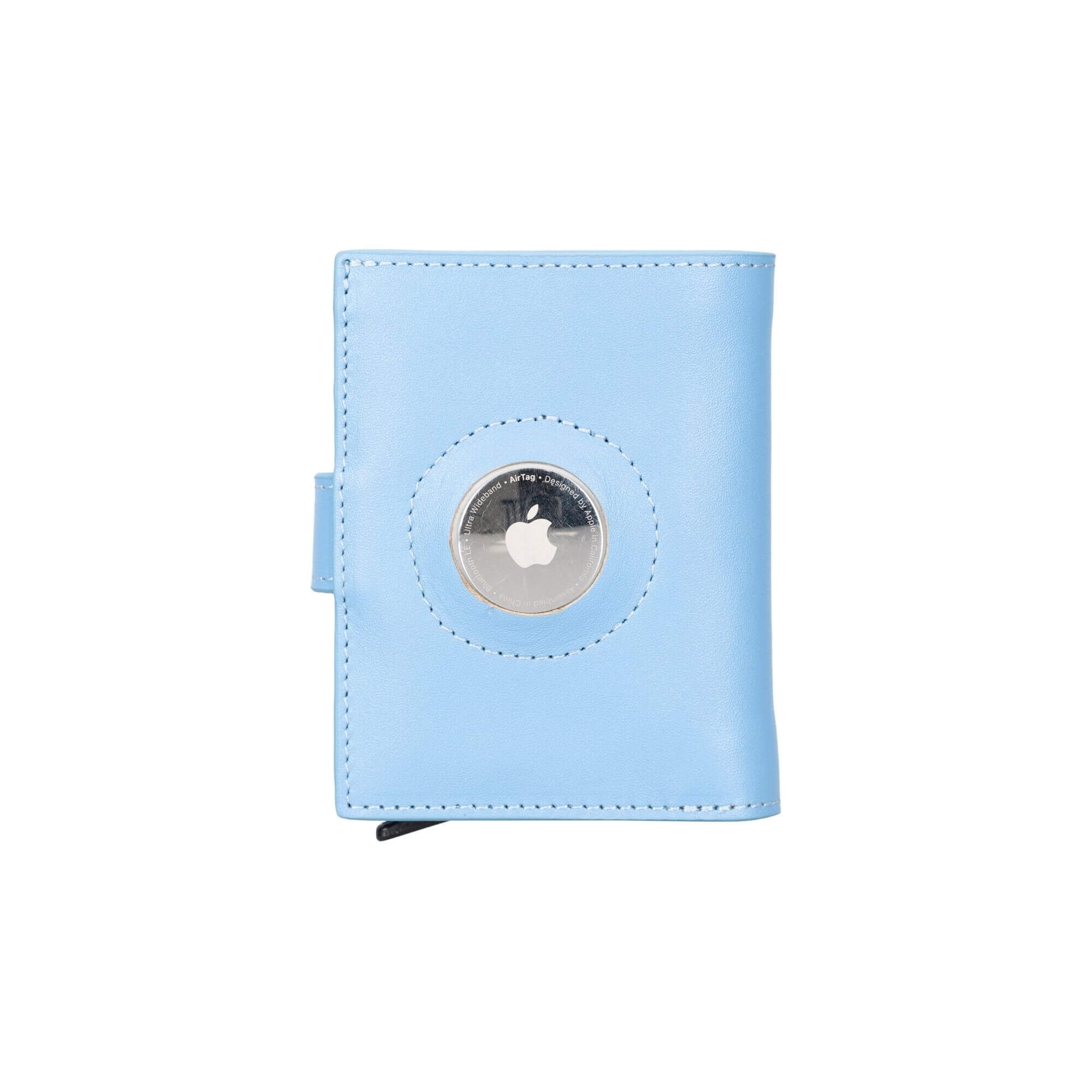 Douglas Genuine Leather Pop-Up Wallet with AirTag Slot - RFID Blocking